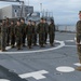 MRF-SEA Marines conduct promotion ceremony for 2nd Lt. Dominic Archuleta