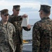 MRF-SEA Marines conduct promotion ceremony for 2nd Lt. Dominic Archuleta