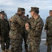 MRF-SEA Marines conduct promotion ceremony for 2nd Lt. Dominic Archuleta