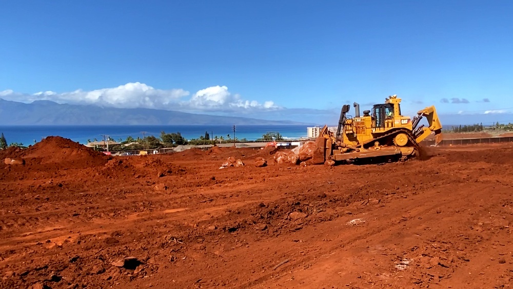 USACE progressing on construction of temporary Lahaina school