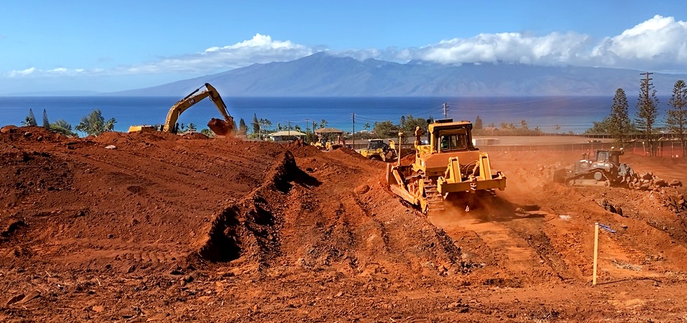 USACE progressing on construction of temporary Lahaina school