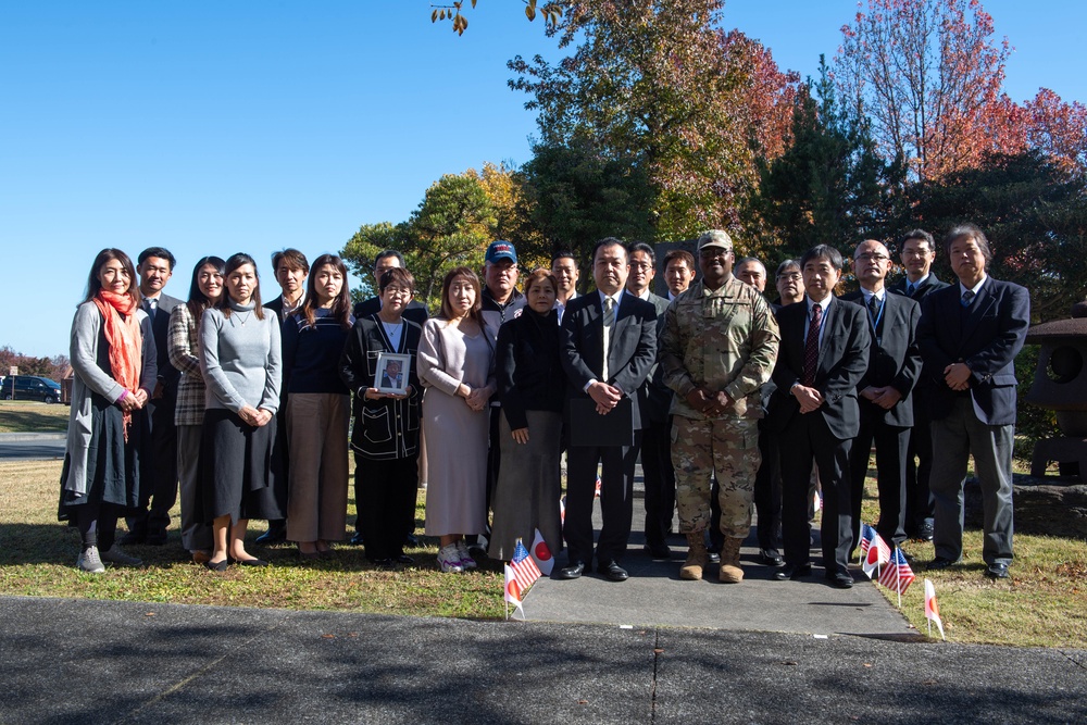 Yokota leaders, JWA members gather to mark the 60th anniversary of President JFK's death