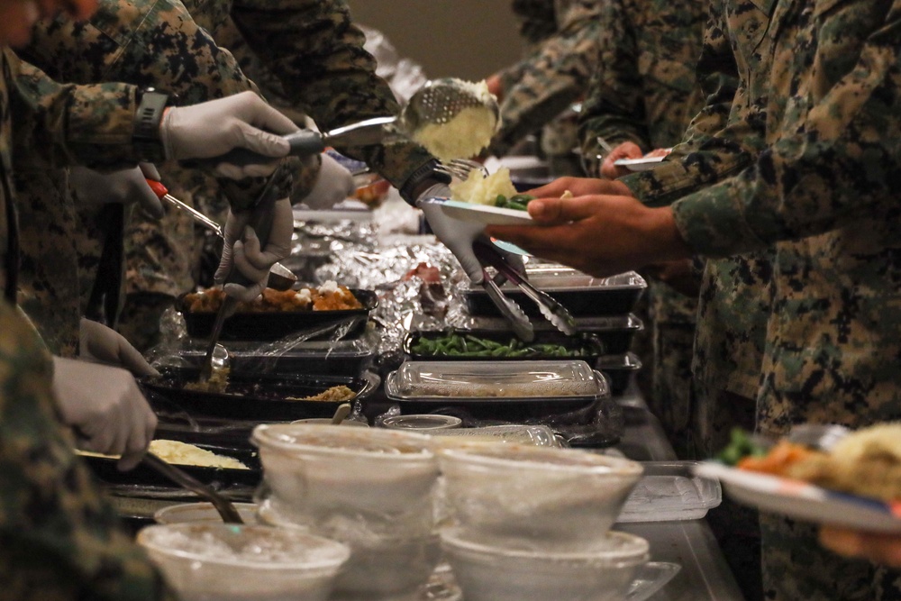 Combat Logistics Regiment 37 Thanksgiving Lunch
