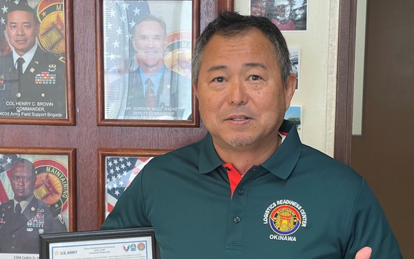 403rd Army Field Support Brigade Personality Spotlight: Tsuyoshi Nakazato – Logistics Readiness Center-Okinawa
