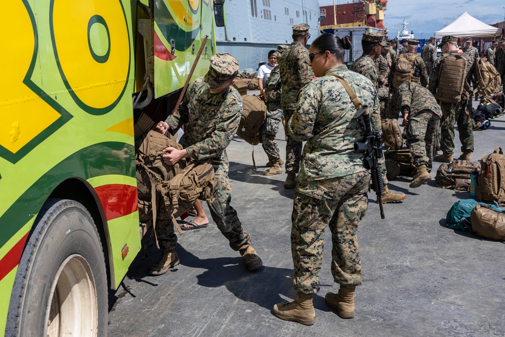 MRF-SEA disembarks T-EPF 3 in Puerto Princesa