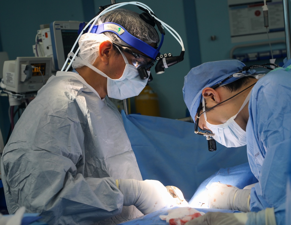 Pacific Partnership 2024-1: Surgery Aboard USNS Mercy