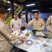 Task Force 51/5 Brings Thanksgiving “Taste of Home” to NSA Bahrain