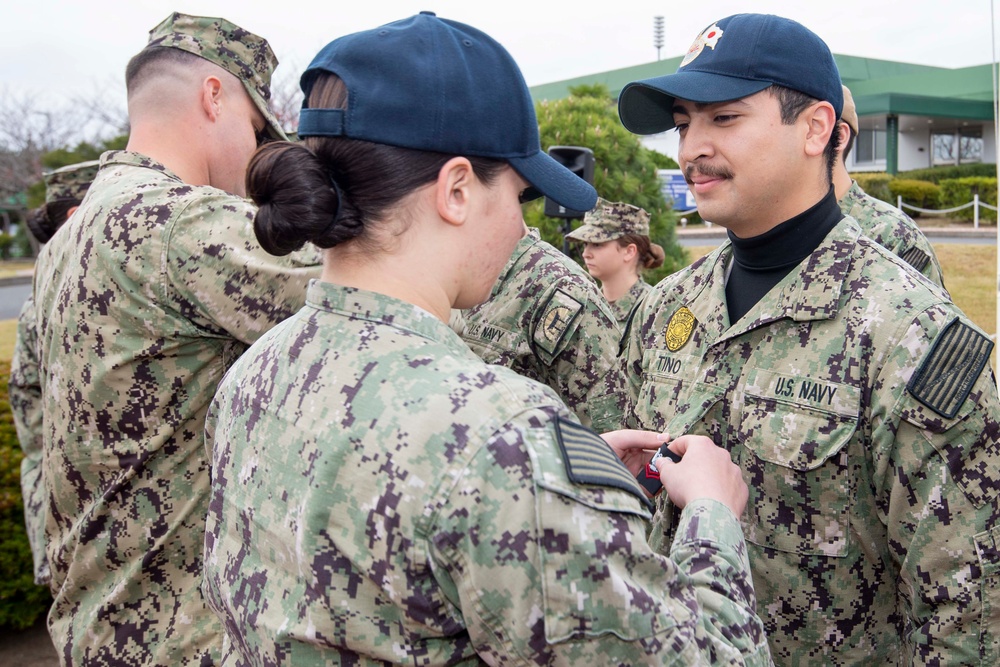 CFAS Conducts Frocking Ceremony
