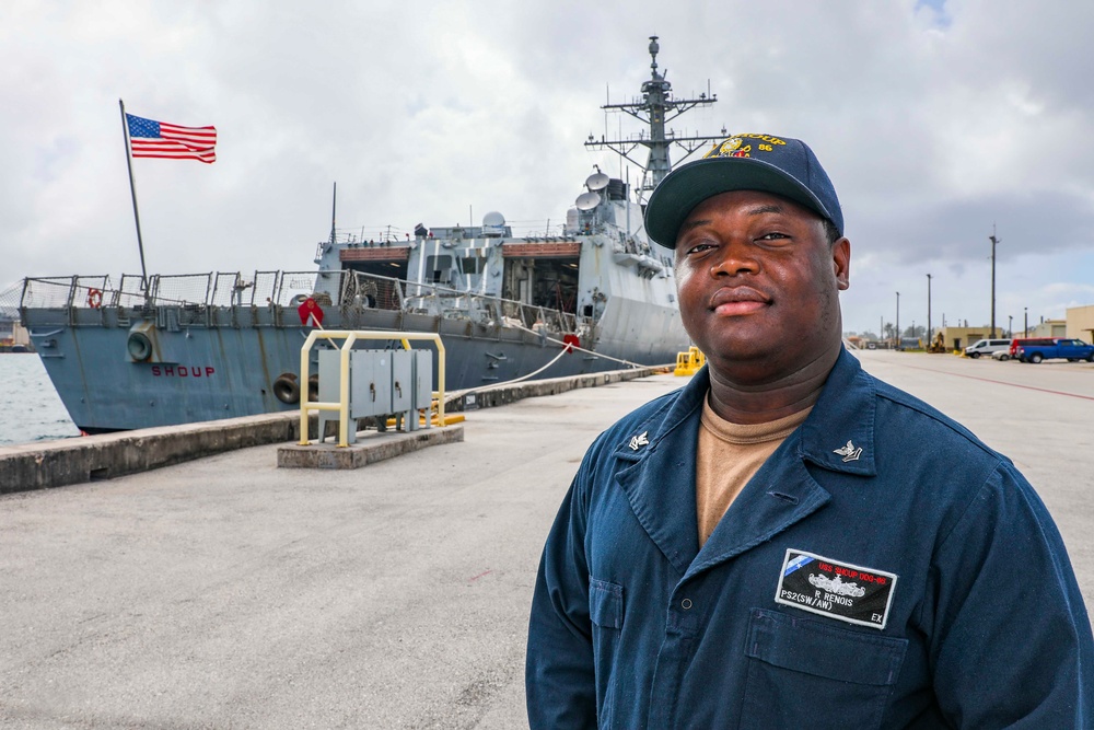 Baltimore, Maryland Native Serves aboard USS Shoup (DDG 86) While Conducting Operations in the Philippine Sea