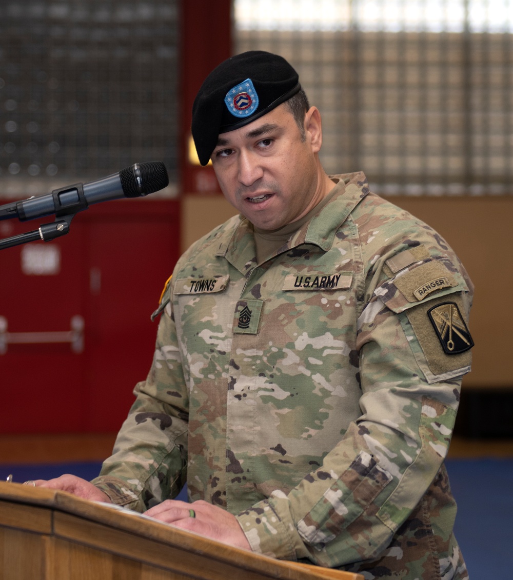 16th Sustainment Brigade Change of Responsibility