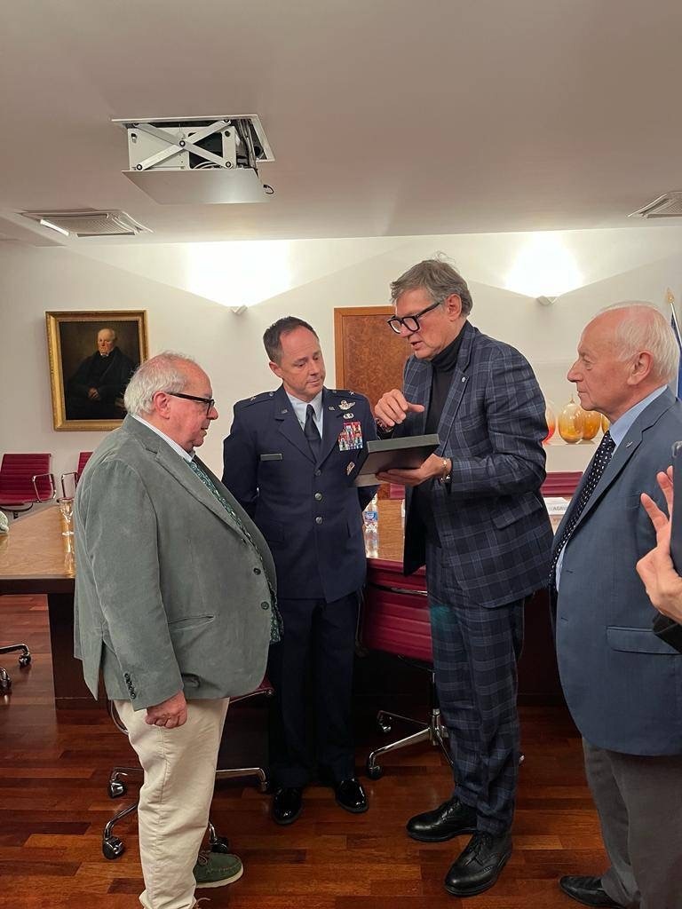 31st FW presented excellence plaque