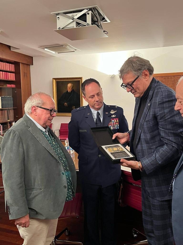 31st FW presented excellence plaque