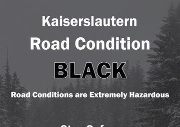 Kaiserslautern Road Condition - Black