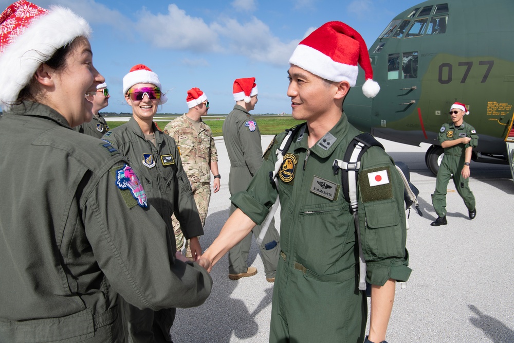 JASDF members arrive at Guam for OCD 23