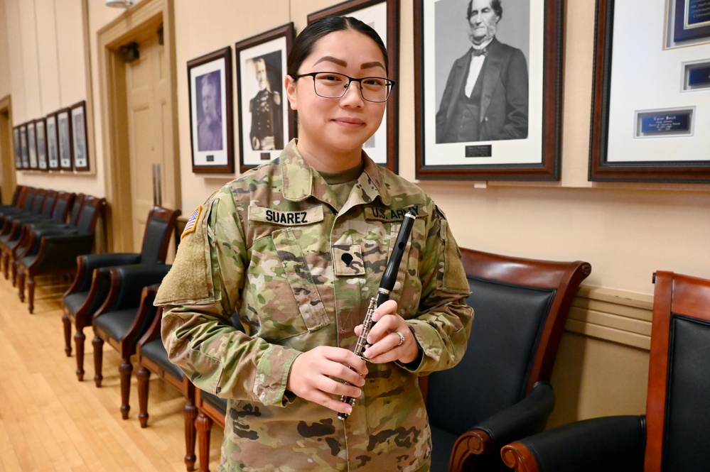 Flutist hits different note as 2023 National Guard Army Bands Soldier of the Year