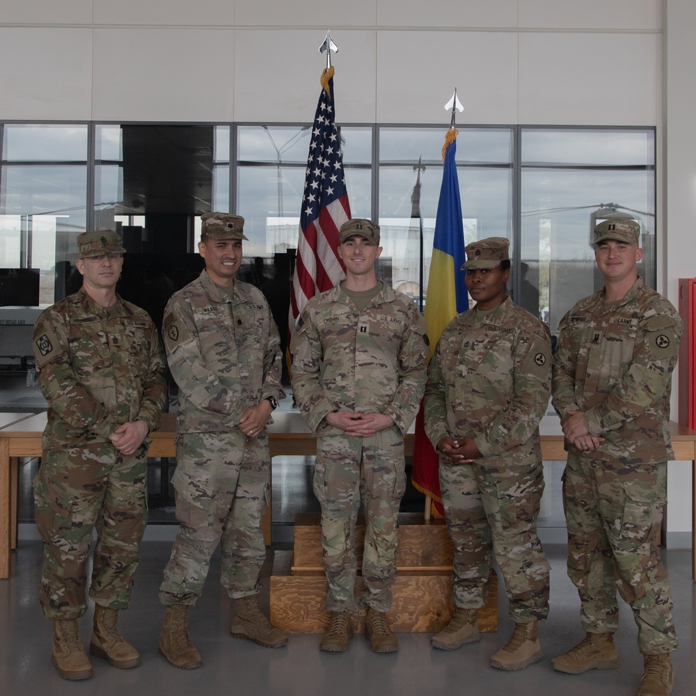 329th Movement Control Team's change of command ceremony