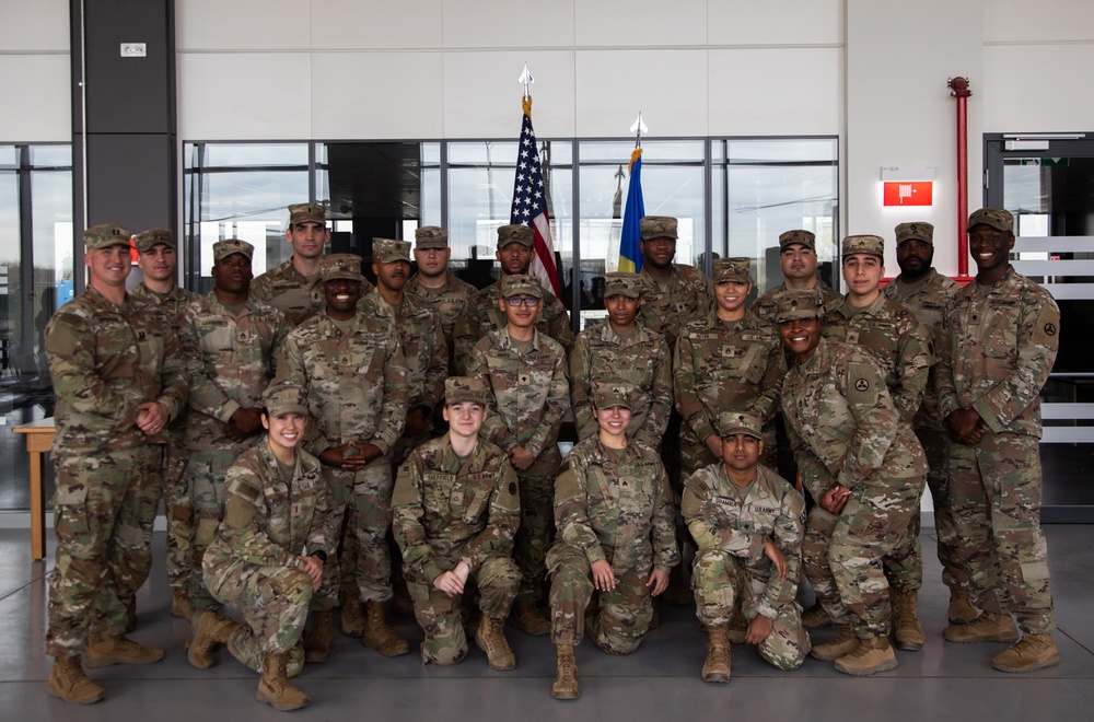 329th Movement Control Team's change of command ceremony