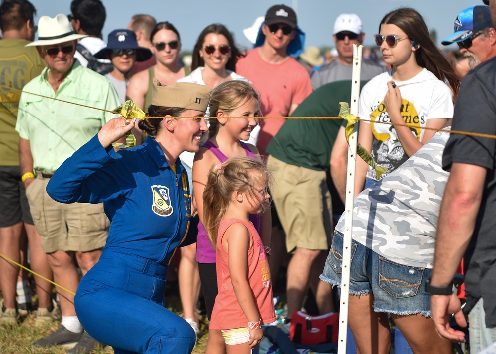 Navy Flight Demonstration Squadron Performs in Lakeland, FL.