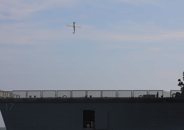 Task Force 59 Operates Unmanned Systems with USS Indianapolis in the Arabian Gulf During Exercise Digital Talon