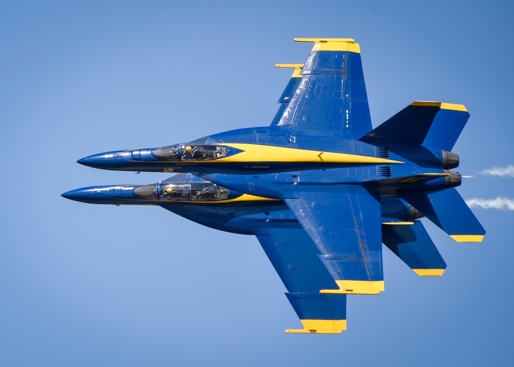 Navy Flight Demonstration Squadron Performs in Beaufort, SC.