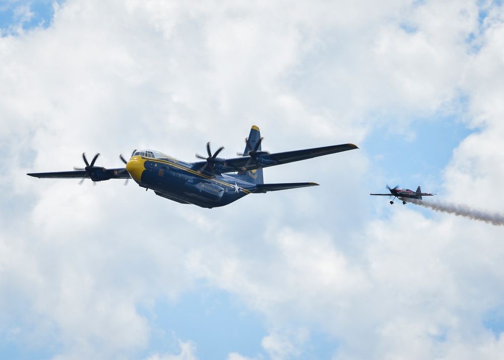 Navy Flight Demonstration Squadron Performs in Beaufort, SC.