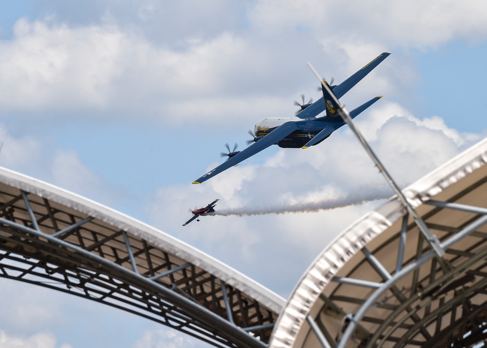 Navy Flight Demonstration Squadron Performs in Beaufort, SC.