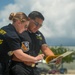 Navy Flight Demonstration Squadron Performs in Fort Lauderdale, FL.