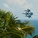 Navy Flight Demonstration Squadron Performs in Fort Lauderdale, FL.