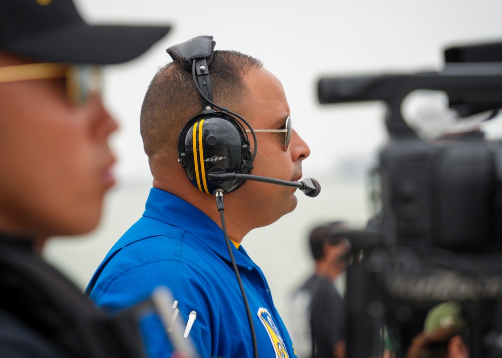 Navy Flight Demonstration Squadron Performs in Corpus Christi, TX.