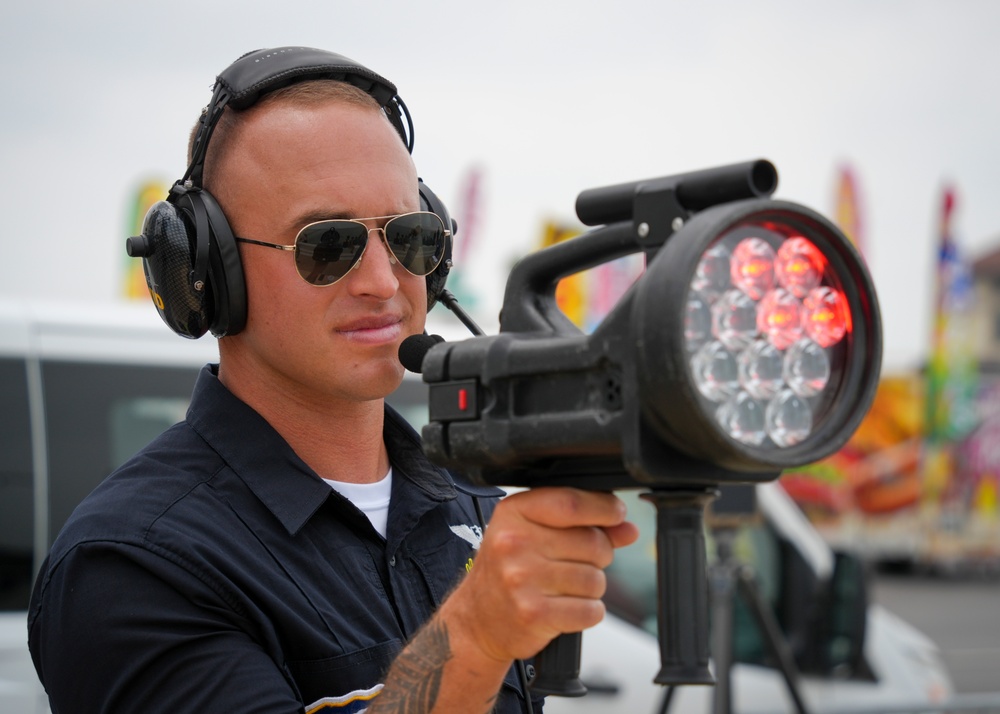 Navy Flight Demonstration Squadron Performs in Corpus Christi, TX.