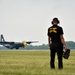 Navy Flight Demonstration Squadron Performs in Columbus, OH.