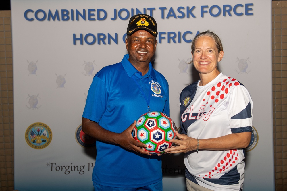 CJTF-HOA shares Thanksgiving spirit with Djibouti through Turkey Bowl