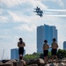 Navy Flight Demonstration Squadron Performs in Milwaukee, WI.