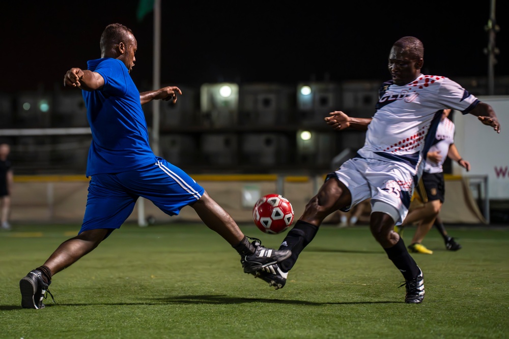 CJTF-HOA shares Thanksgiving spirit with Djibouti through Turkey Bowl