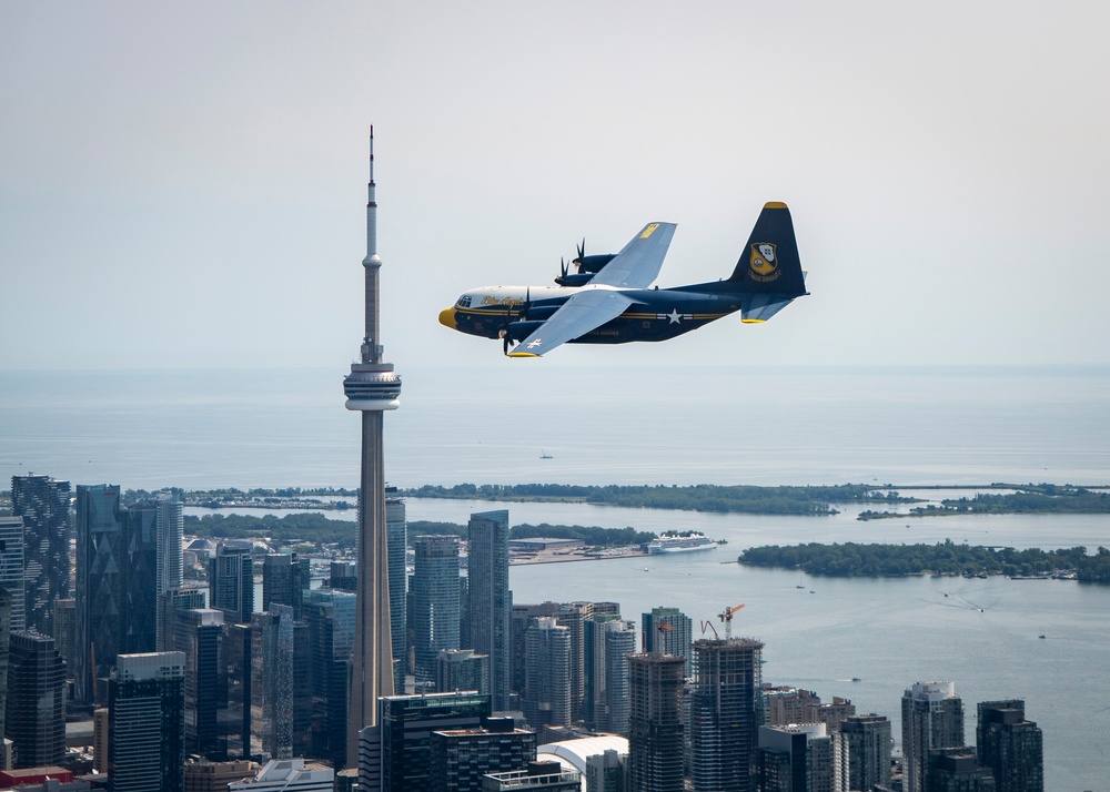 Navy Flight Demonstration Squadron Performs in Toronto, Canada