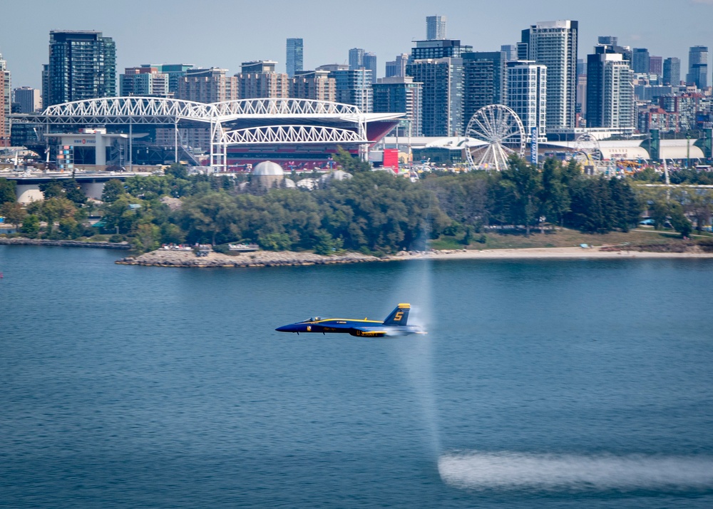 Navy Flight Demonstration Squadron Performs in Toronto, Canada