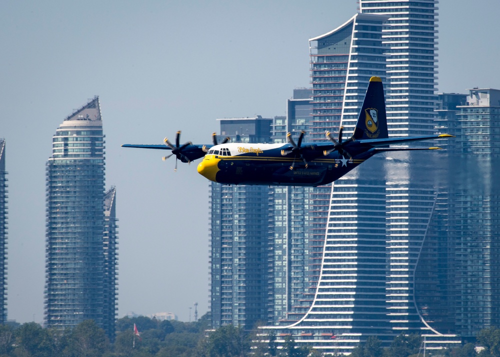 Navy Flight Demonstration Squadron Performs in Toronto, Canada