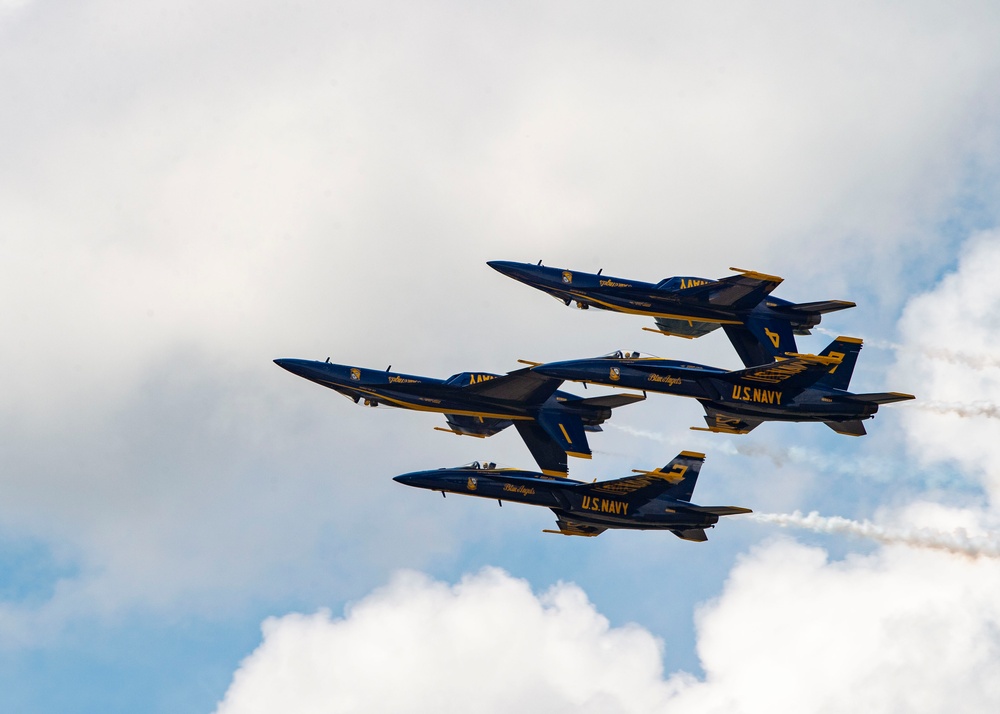 Blue Angels Perform at the New York Air Show.