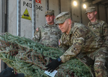 NY National Guard Soldiers Volunteer support to Trees for Troops