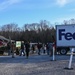 NY National Guard Soldiers Volunteer to Load Trees for Troops