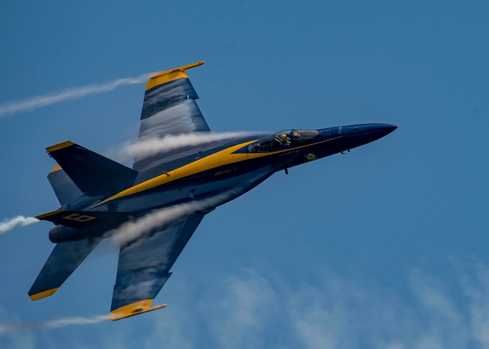 Blue Angels Perform at the Pensacola Beach Air Show.