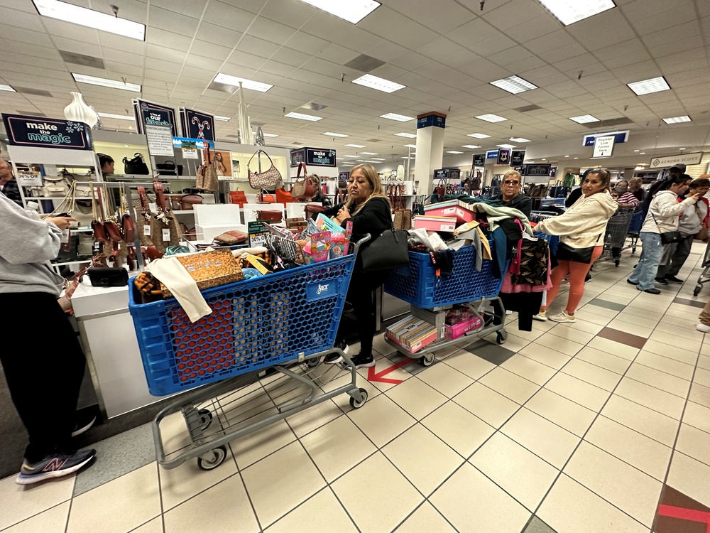 Patrons Shopped ‘til they Dropped at the NEX