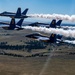Blue Angels Perform at the Yellowstone International Air Show.