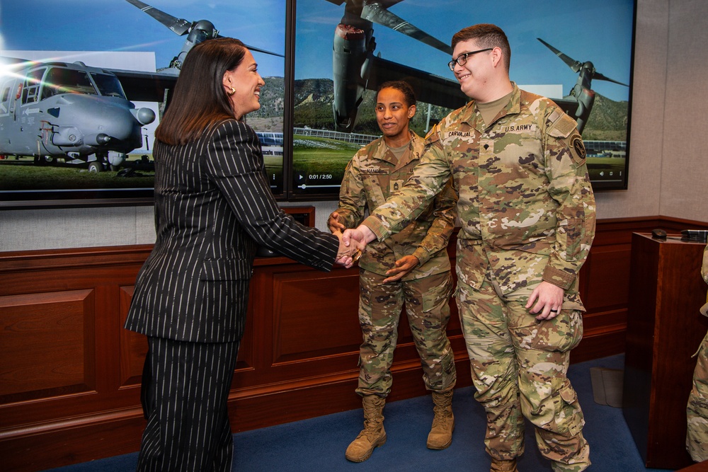 Dwayne &quot;The Rock&quot; Johnson Visits the Pentagon