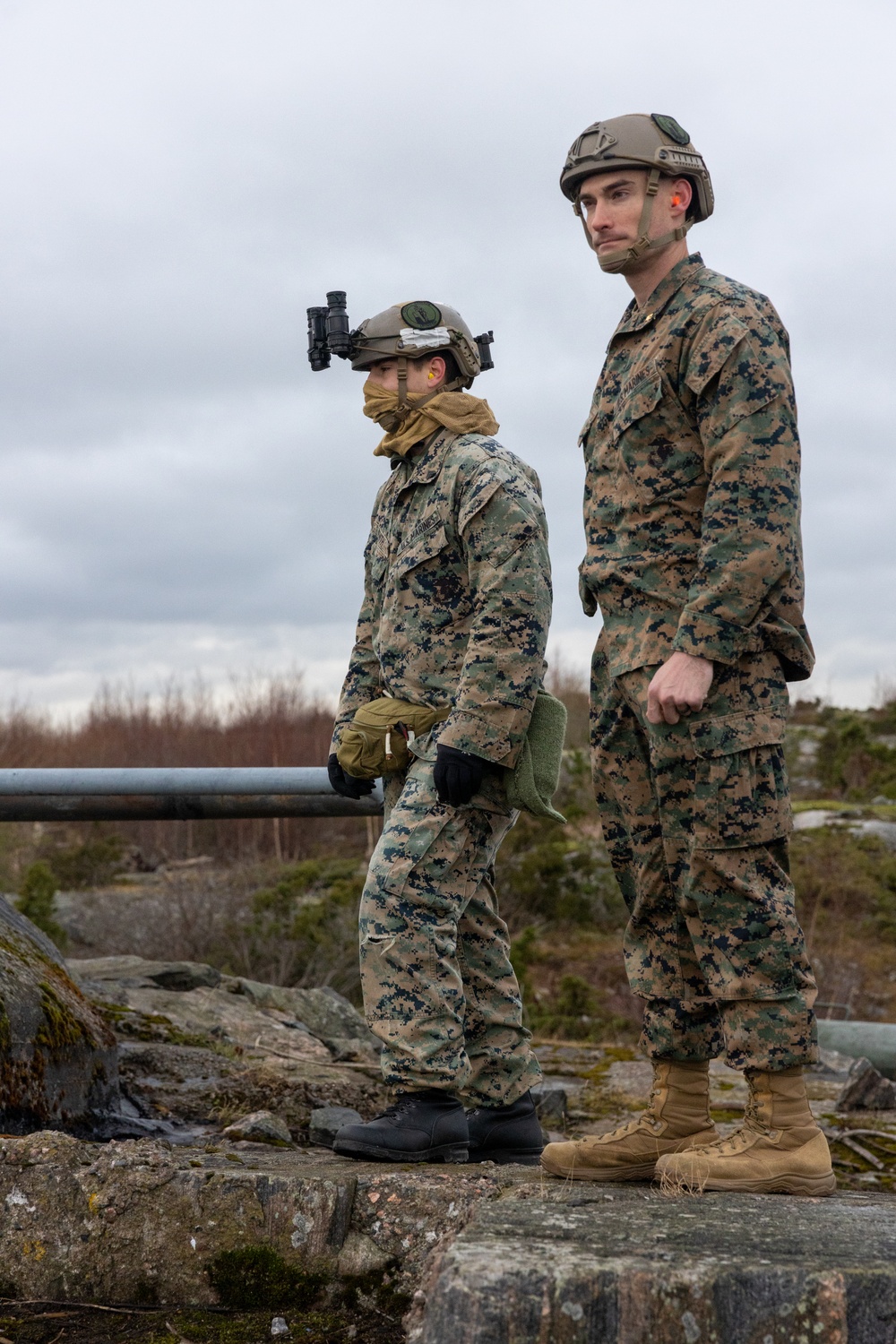 U.S. Marines From 2nd ANGLICO and the Coastal Brigade, Finnish Navy Conduct Series Fires Using 130mm 53 TK Cannon