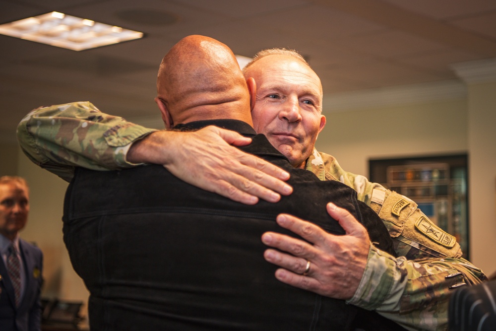 Dwayne &quot;The Rock&quot; Johnson Visits the Pentagon