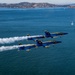 Blue Angels Perform at the Sea and Sky Air Show.