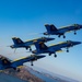 Blue Angels Perform at the Sea and Sky Air Show.