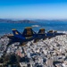 Blue Angels Perform at the Sea and Sky Air Show.