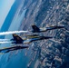 Blue Angels Perform at the Sea and Sky Air Show.